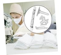 ORFOFE Guías de Borde para Máquina de Coser con Tornillos Regla de Costura para Patchwork y Quilting Accesorio Portátil Compatible con Máquinas Domésticas Industriales
