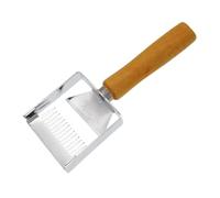 ORFOFE Herramienta de Apicultura con Mango de Madera Pala para Tenedor para Quitar Cera y Extraer Colmenas Equipo Resistente para Apicultores