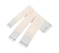 ORFOFE Juego de 4 Piezas de Herramienta de Transferencia de Agujas para Máquina de Tejer de 4,5 Mm Compatible, Accesorios de Tejido Duraderos para Proyectos de Costura y Prendas