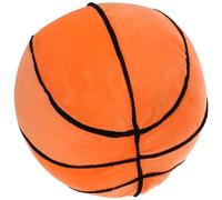 ORFOFE Juguete de Baloncesto de Peluche Suave de 28 Cm, Almohada Deportiva Decorativa, Cojín de Baloncesto para Oficina y Hogar, Pelota de Peluche Simulación, Color Color Aleatorio