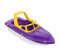 ORFOFE Juguete de Lancha Rápida de Plástico para Baño Infantil, Set de Barco Flotante para Piscina y Playa, Colores Seguros para Pequeños, Obsequio Divertido para Bebés