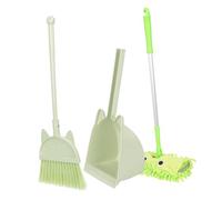 ORFOFE Juguetes de Limpieza para Escoba Trapeador y Recogedor Kit de Imitación para Pequeños Material Seguro para Actividades Padre-Hijo y Educativo Casa