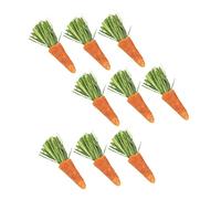 ORFOFE Juguetes Masticables No Tóxicos para Mascotas Palitos Masticables de Zanahoria para Muelas de Conejo Y Hámster para Sanos