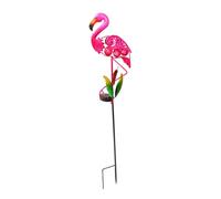 ORFOFE Lámpara De Flamingo Solar Para Jardín Lámpara De Suelo Para Césped Luz Solar Para Exteriores Para Decoración De Terraza