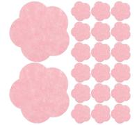 ORFOFE Limpiador Facial Portátil Multi-función 30 Esponjas Faciales Compactas en Fibra de Algodón Rosa para Uso Diario en el Hogar