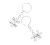 ORFOFE Llavero de Empalme para Parejas 2 Piezas Colgante Versátil Grabado New Home New Adventures para Obsequio Día de San Valentín Decoración de Llaves y Bolsos