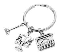 ORFOFE Llaveros para Abogados de Duradera Colgante Versátil para Llaves Bolso y Decoración y Portátil para Profesionales de Justicia