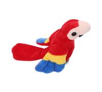 ORFOFE Marioneta de Dedo Loro Mini Realista para Contar Historias Juguete Interactivo para Educación Muñeco de Mano Suave para Creativo y Desarrollo del Lenguaje