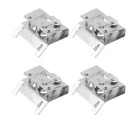 ORFOFE Mecanismo de Bloqueo de Cordón para Cortinas Enrollables, Herrajes de Hierro Antideslizantes, 4 Piezas, Control Seguro y Ajuste para Persianas Romanas, Accesorios para Reparación