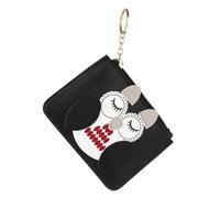 ORFOFE Mini Monedero de Búho con Cierre de Cremallera, Bolso Pequeño de Piel PU para Niñas y Mujeres, Adecuado para Guardar Monedas y Tarjetas en Bolso o Mochila