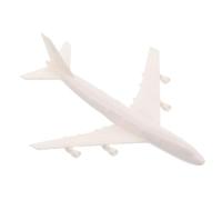 ORFOFE Modelo de Avión Pequeño 1/300 de Plástico Vintage Detallado, Microavión para Planificación Urbana y Mesa de Arena, Juguete Coleccionable para Decoración y Diseño de Aeropuertos