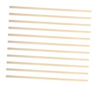 ORFOFE Molduras de Madera Triangulares para Ventanas, Borde Decorativo, 10 Piezas, Fáciles de Usar, Ideales para Salón y Dormitorio, Bricolaje