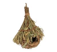 ORFOFE Nido de Musgo Tejido de Hierba rústico casa de Aves pájaro Tejido de jardín artesanía casa de pájaros Nido Colgante Sala de Estar