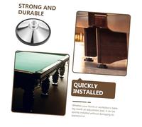 ORFOFE Niveladores De Mesa De Futbolín Ajustables De Plástico y Metal, Protector De Suelo para Patas De Mesa, Accesorio Funcional para Hogar y Oficina, 1 Unidad, Uso Prolongado