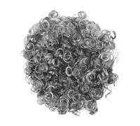 ORFOFE Old Man Wig Realistic Halloween Costume Accessory For Men Grandpa Cosplay Party Day School Dress-up Stage Performance Light Grey