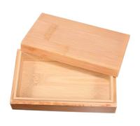 ORFOFE Organizador De Aceites Esenciales Organizador De Joyas Pequeño Cofre De Madera Color Caqui