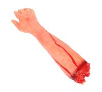 ORFOFE Parte del Cuerpo Falsa de Terror para Halloween, Mano Rota Sangrienta Realista, Accesorio de Casa Embrujada, Decoración Espeluznante para Fiesta, Juguete de Broma de Gran Tamaño