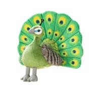 ORFOFE Peluche de Pavo Real Adorable Muñeco de Peluche de Pavo Real para Decoración de Hogar de Dibujos Animados Relleno