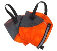 ORFOFE Polainas Ajustables para Trail Running y Senderismo Cubrezapatillas Cortas Transpirables y Resistentes Arena Protección Ligera para Piernas en Exteriores un Par Naranja