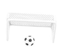 ORFOFE Portería De Fútbol De Juguete Casa De Muñecas En Miniatura Porterías De Fútbol Mini Juguetes De Fútbol Mini Red De Fútbol Portería De Fútbol Pequeña Decoración De Mini
