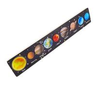 ORFOFE Puzzle de Madera Sistema Solar para Educativo Interactivo de Planetas Tablero Seguro y Didáctico para Desarrollo Cognitivo y Creatividad Regalo Cumpleaños