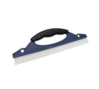 ORFOFE Rasqueta Limpiacristales Automóvil Azul Mango Curvado para Secado y Limpieza de Ventanas Cristales Azulejos y Superficies de Cerámica