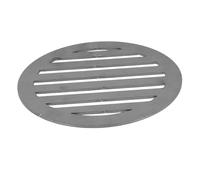 ORFOFE Rejilla Redonda de Hierro para Parrilla de Placa de Repuesto para Barbacoa Ventilación para Cocina al Aire Compatible con Múltiples para Camping y Picnics