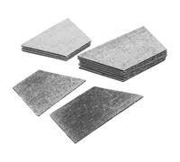 ORFOFE Repuestos para Bandas de Mesa de Billar 3 MM de Caucho Resistente Juego Completo Almohadillas Frontales Accesorios para Protección de Troneras en Mesas de Billar Profesionales y