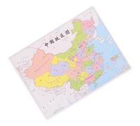 ORFOFE Rompecabezas Mapa Político De China para Niño Niña Juguete Educativo Infantil De Aprendizaje Interactivo para Desarrollo Cognitivo y Reconocimiento De Formas para Niño Niña Ed