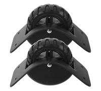 ORFOFE Ruedas Silenciosas para Maletas de Viaje Kit de Reemplazo de Ruedas Resistentes al Desgaste Accesorio para Maletas Rotación Direccional Compatibles y Medianas de Plástico