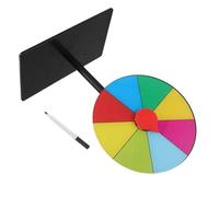 ORFOFE Ruleta Didáctica Puesto De Vendedor Ruleta De Premios para Profesores Pequeña Portátil Giratoria De