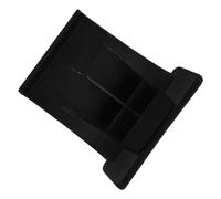 ORFOFE Soporte Flexible para Tableta en Consola Central de Coche, Soporte Adhesivo Negro de plástico, Accesorio para Tablets en vehículos