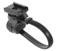 ORFOFE Soporte para Linterna de Bicicleta, Clip de Luz Resistente de Plástico, Soporte para Manillar de Bici Montaña, Accesorio Ciclismo para Faros Delanteros, 1 Pieza