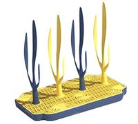 ORFOFE Soporte Portátil Para Secar Biberones Estante De Drenaje Con Bandeja Organizador De Biberones Para Bebés De Limpiar y Usar Para y