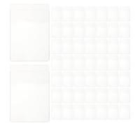 ORFOFE Soporte Transparente para Boutonniere de Plástico 24 Piezas, Tamaño 124x84mm, Manga Protectora para Flores Bolsillo, Accesorio para Novios y Padrinos en Bodas y Eventos