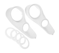 ORFOFE Soportes para Altavoces de Coche 3 Vías de Moldeado, Anillos Adaptadores de Audio para Automóviles, Espaciadores de Montaje para Altavoces, Accesorios Interiores para Sonido