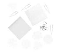 ORFOFE Tableros De Clavijas De Plástico para Cuentas Fusibles Herramientas para Manualidades con Cuentas Fusibles Tableros De Clavijas De Plástico