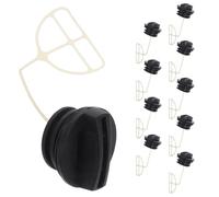 ORFOFE Tapones de Gasolina y Aceite para Motosierra 52/58 10 Unidades Repuesto Compatible Accesorios para Cortacésped Tapa del Depósito de Combustible Hermética Piezas de Repuesto