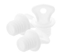 ORFOFE Tapones de Repuesto para Bolsas de Agua Caliente Reutilizables de Pvc Rosa 3 Unidades Tapón Plástico a Prueba de Fugas Retención de Calor Uso Doméstico y Viajes Seguridad