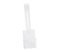 ORFOFE Taza Transparente para Acuáticas de Acrílico con Gancho Soporte para Tanque de Peces Pequeño Accesorio Duradero para Decoración de Acuarios y Paisajismo