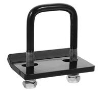 ORFOFE Tensor de Enganche Antitraqueteo para Remolque, Acero de Aleación Resistente, Color Negro Mate, Fijación Segura y Estabilizador para Carga en Vehículos y Remolques, Suministro