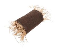 ORFOFE Túnel para Conejos y Pequeños Roedores Juguete de Heno Masticable Refugio Interactivo para Cobayas Chinchillas y Hámsters Diseño Portátil y Multifuncional para Escondite Interior y