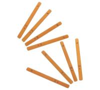 ORFOFE Varillas de Adivinación Chinas de Bambú Grabadas 8 Piezas Símbolos de Trigramas y Bagua Herramientas Tradicionales para Rituales Espirituales y Decoración Cultural