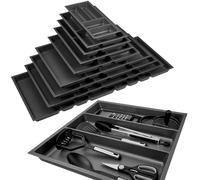 Orga-box 2 Inserto multifuncional fondo: 461 x ancho: 509 mm antracita con estructura de lona para cajón Nobilia de 60 cm hasta 07/2012 (¡MIDA POR FAVOR LAS DIMENSIONES DEL INTERIOR DE SU CAJÓN!)