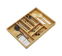 Orga-box BAMBÚ Cubertero 80 cm con 7 compartimentos para cajones de cocina | Wellmann y Alno en armario