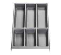 Orga-box cubertero SEPARADO Individual gris plata veteado