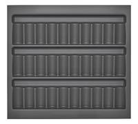 Orga-Box I especiero 513 x 473 x 28 mm gris orión con revestimiento antifricción Especiero para Tandembox Antaro/Intivo y ModernBox en mueble de 60 cm