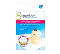 Orgakiddy - Protector de cambiador desechable, 5 unidades, color blanco