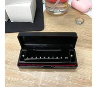 Organ, 10 Organ Holes, Lightweight, Black Color, Perfect for Interpretation, Body Organ for Music Lovers, Children, Home Entertainment, Music Education, Parties