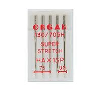 Organ Needles 5440000 Agujas de máquina, Plata, 75/90 Größe